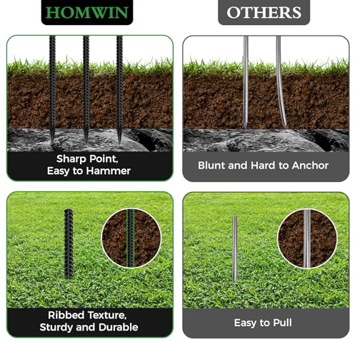 24 inches Straight Rebar Stakes 18 (18 Count)