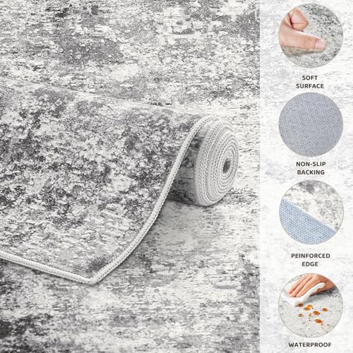 6ft Round Area Rug Living Room Rugs (24 Count)