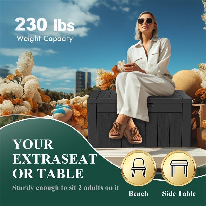 36 Gallon Outdoor Deck Box