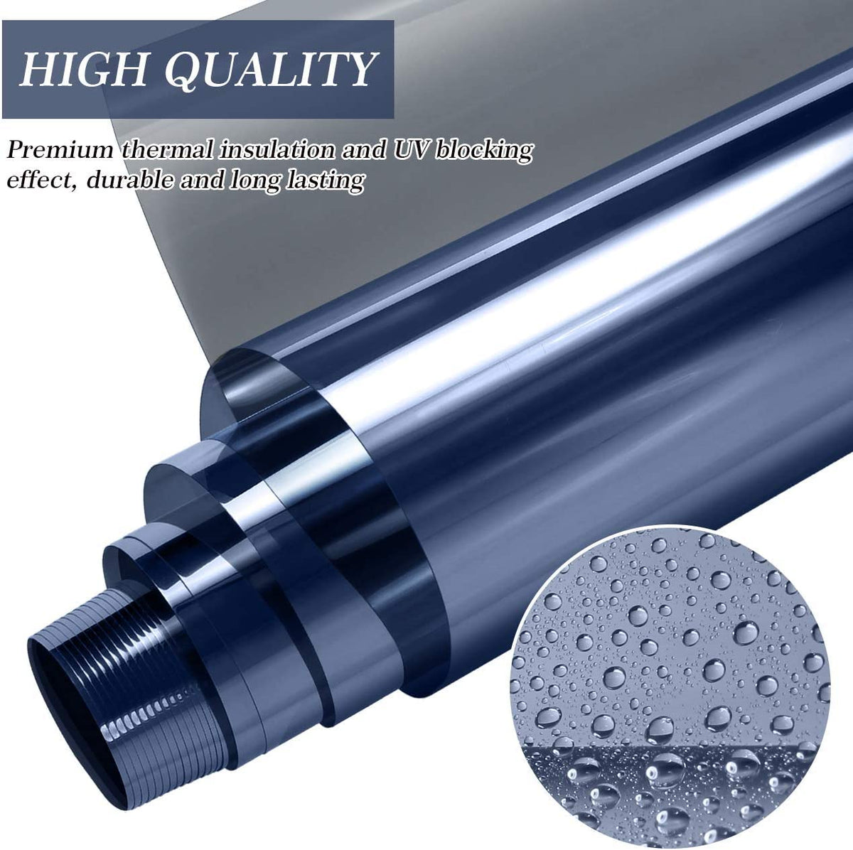One Way Mirror Window Film (91.84 Sq Ft)