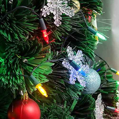 4 Pack 50LED Outdoor Christmas Lights (4 Count)