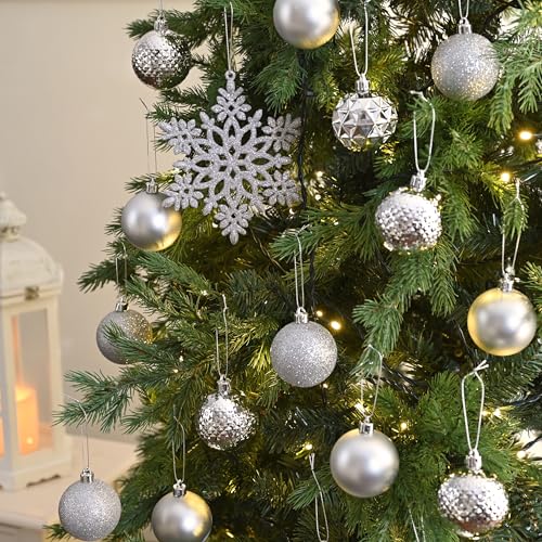 Christmas Tree Decorations Ornament Set (50 Count)