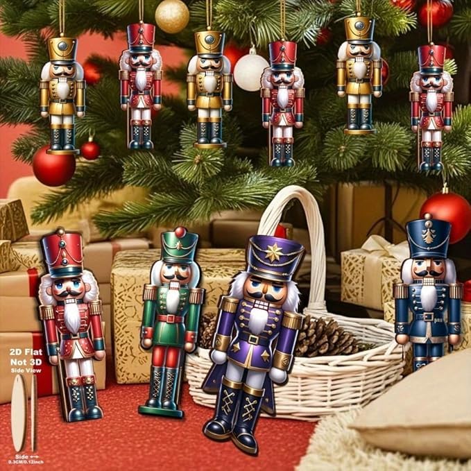 14pcs Classic Nutcracker Christmas Ornaments (14 Count)