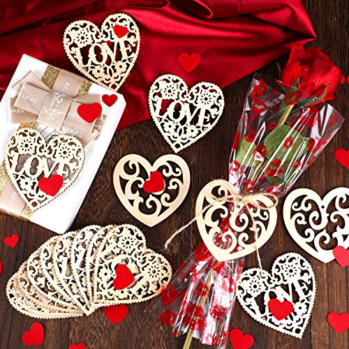 60 Pcs Christmas Wooden Ornaments 3.5" Unfinished Wood Slices