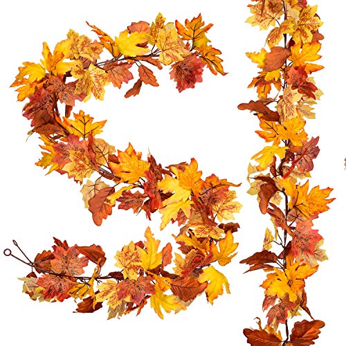 Fall Garland Maple Leaf (11.8 Foot)