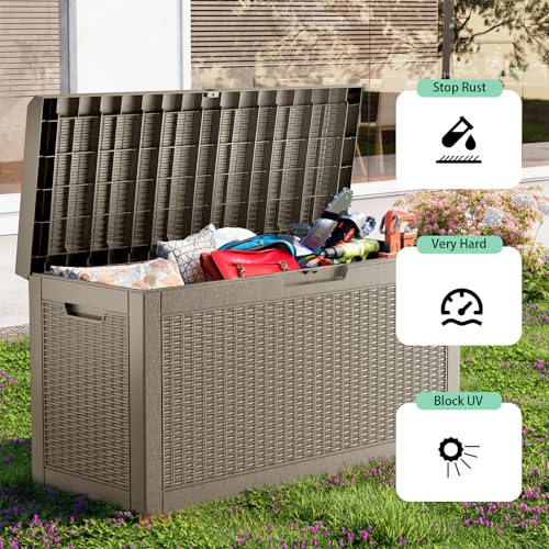 70 Gallon Outdoor Storage box Waterproof