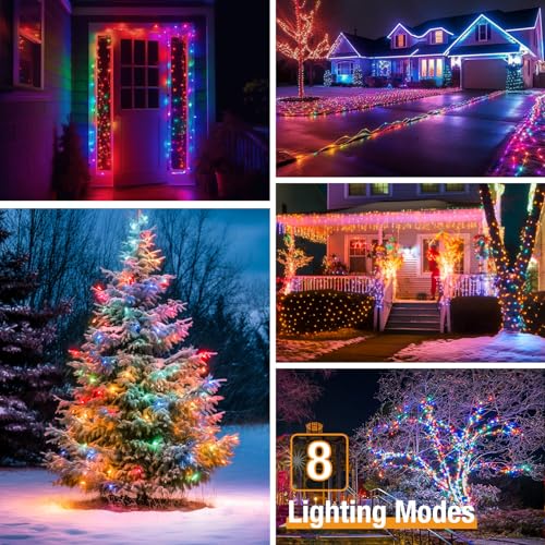 4 Pack Solar String Lights Outdoor (4 Count)
