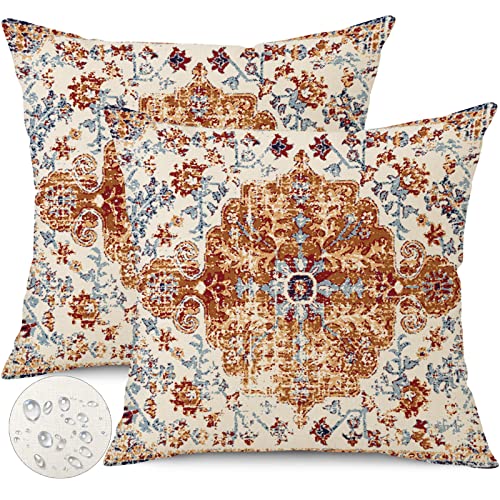 Outdoor Waterproof Pillow Set of 2 (7.5 Count)