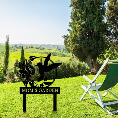 Personalized Metal Sign with Stake