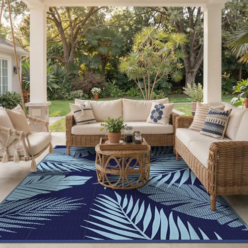 Outdoor Rug Waterproof Plastic Rugs for Patio