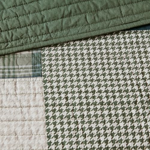 Woolrich Quilt Set Patchwork Channel Quilting