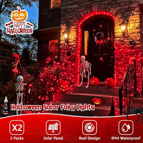 4 Pack Solar Fairy Lights (132 Foot)