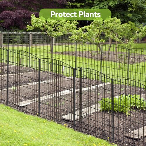 Decorative Garden Fence 6 Panels 13ft (39 Sq Ft)