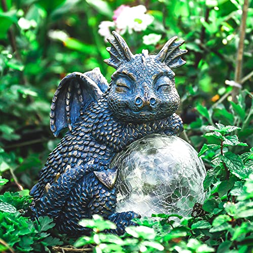 Solar Dragon Garden Statue
