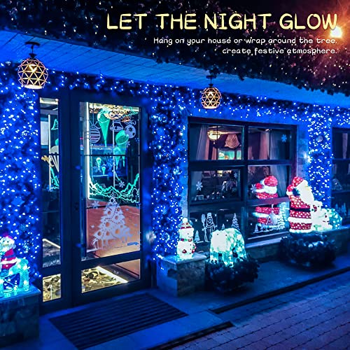 Blue Christmas Lights Indoor (13 Foot)