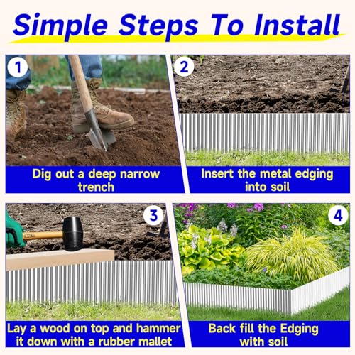 Corrugated Garden Edging