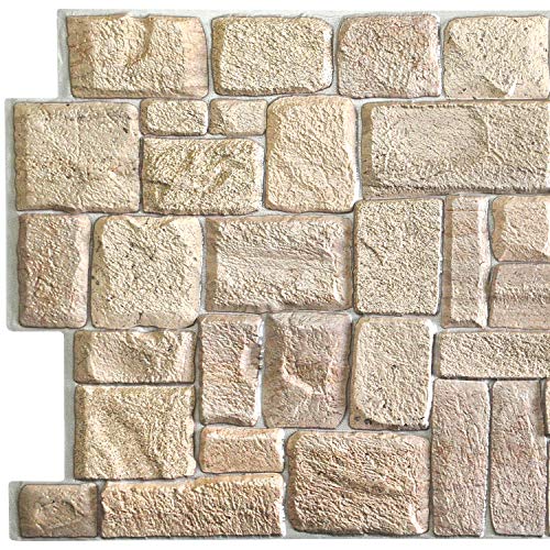 PG7005 Beige Faux Limestone (5.61 Sq Ft)