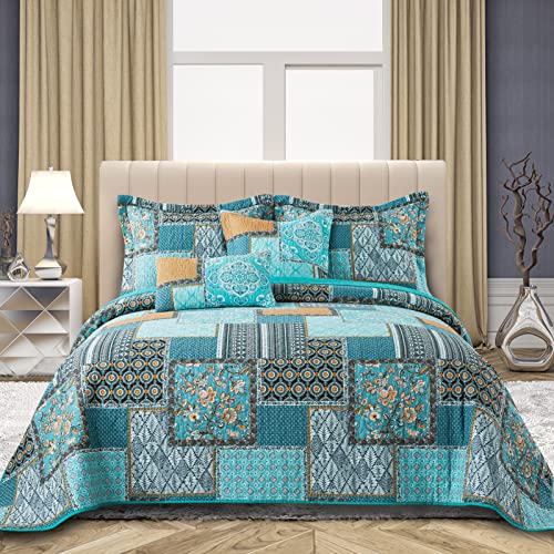 Cotton Quilt Queen Size Bedding Set