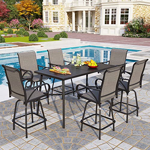 7 Piece Outoor Bar Dining Set High Top (7 Count)