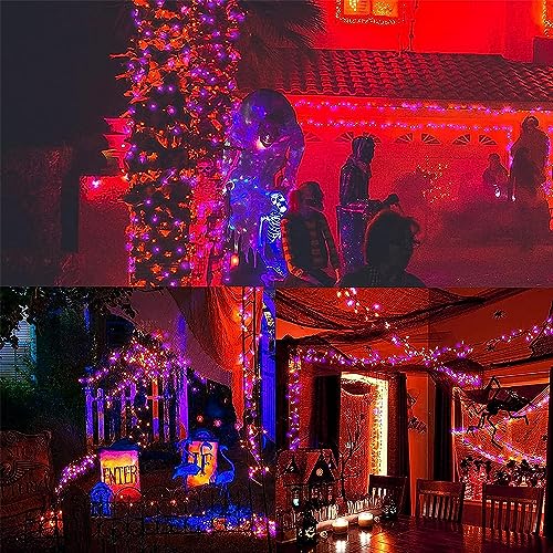 2 Pack 50 LED Outdoor Halloween Lights (2 Count)
