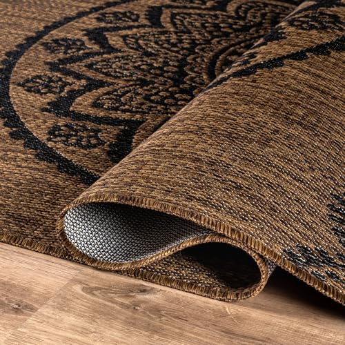 Outdoor Rug 6x9 Modern Area Rugs for Indoor and Outdoor Patios and Porches