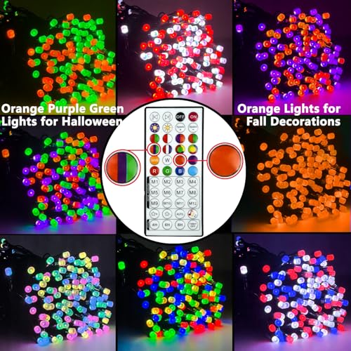 Smart Color Changing Christmas Halloween Tree Light String 66 FT 200 LED