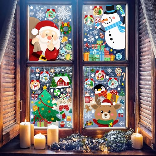 Christmas Window Clings