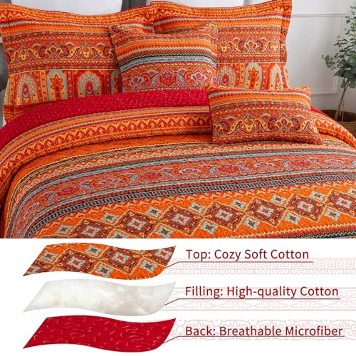 Quilt California King Size Bedding Set