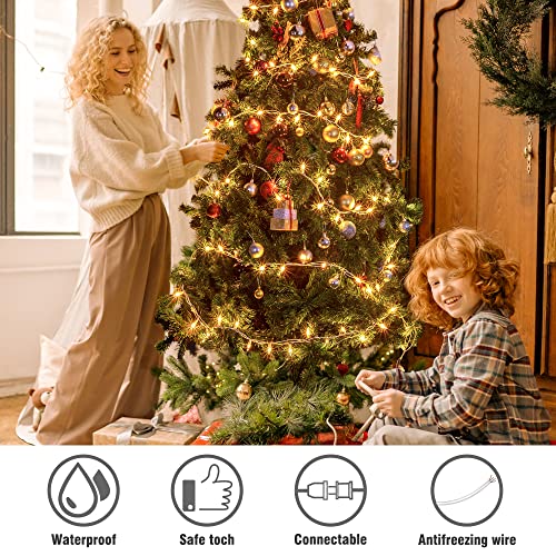 Clear Christmas Lights Set (26 Foot)