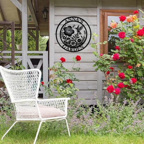 Custom Metal Garden Sign