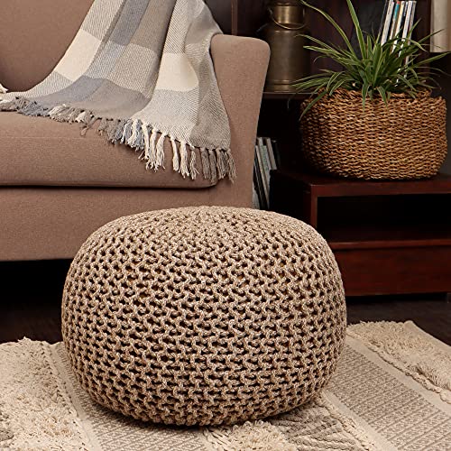Round Pouf Ottoman