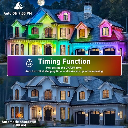 100FT Permanent Outdoor Lights