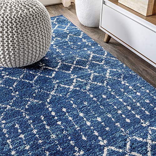 Boho Vintage Diamond Blue