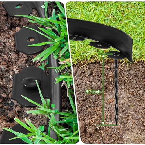 2 Inch x 200 FT Landscape Edging (2 Count)