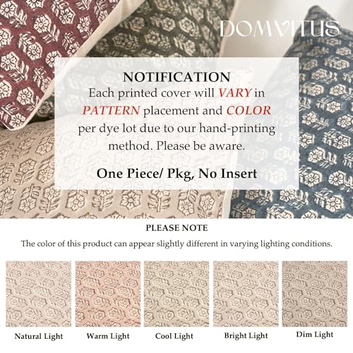 Floral Pillow Covers Set of 2 (2 Count)