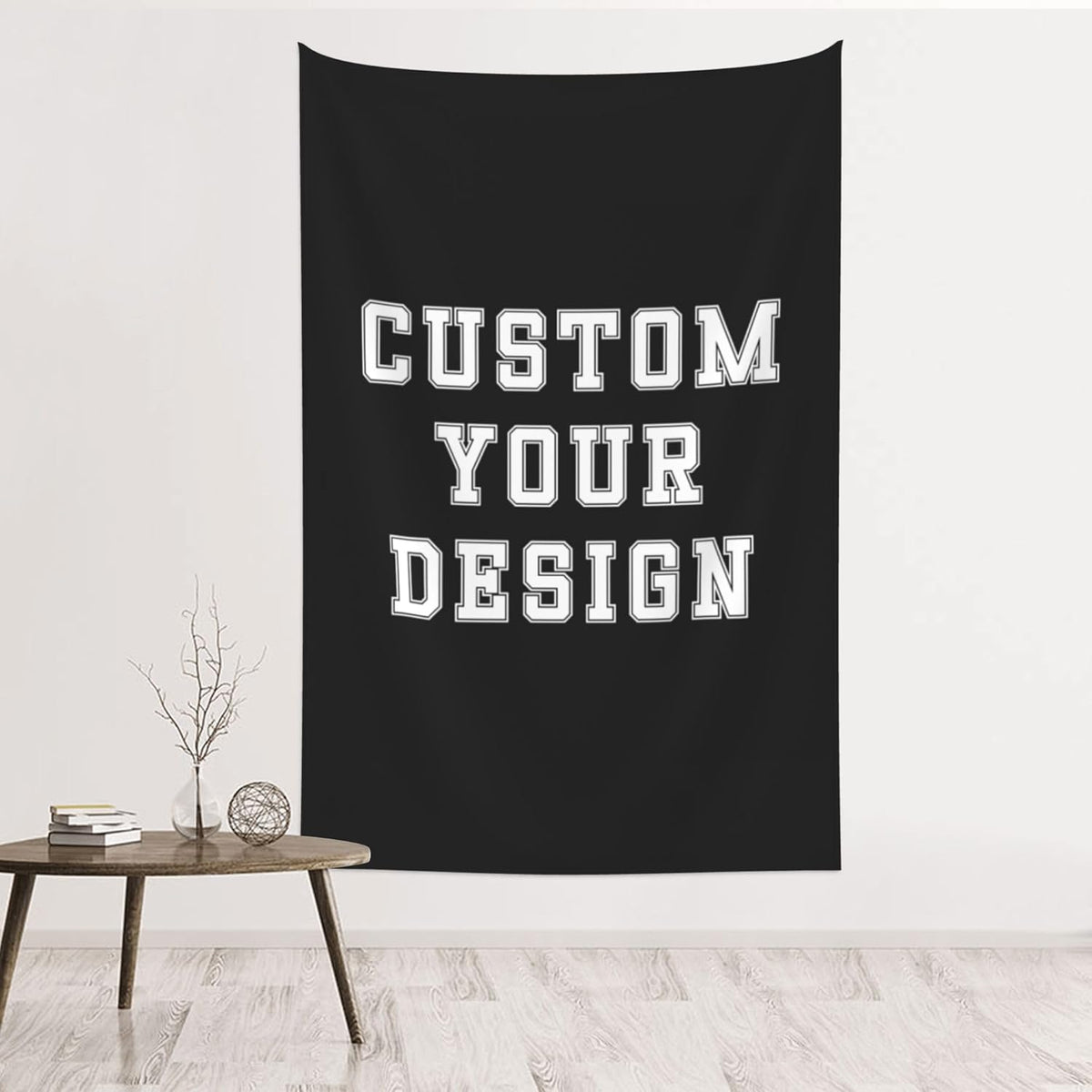 Custom Tapestry For Wall Bedroom Custom Backdrop Personalized Image Text Photo Customized Funny Tapestry Banners And Signs Vertical Model Tapestrys