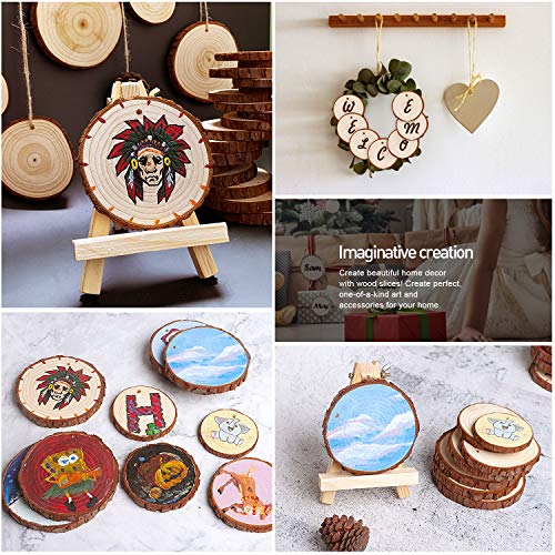 Natural Wood Slices (30 Count)