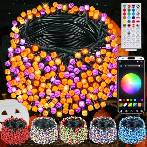 Smart Color Changing Halloween Lights (200 Count)