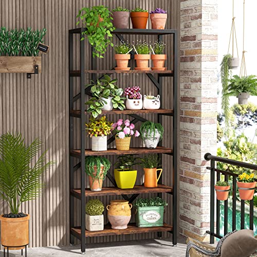 71" Industrial Bookshelf