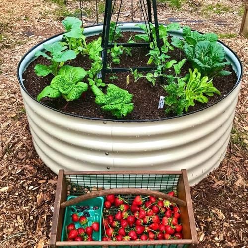 17'' Tall Round Raised Garden Bed Kit