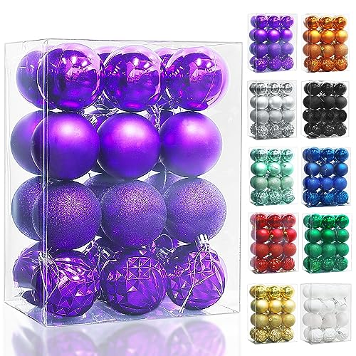 Halloween Ball Ornaments (24 Count)