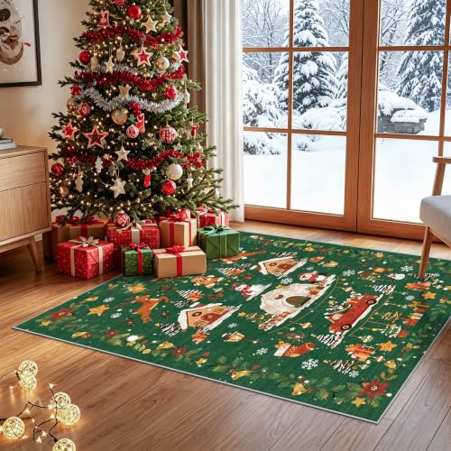 Christmas 3x4 Entryway Area Rugs (12 Sq Ft)