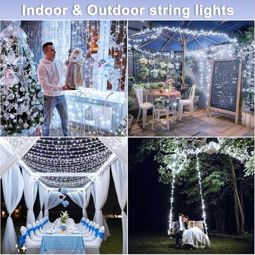 131FT 400 LED Christmas Lights Outdoor