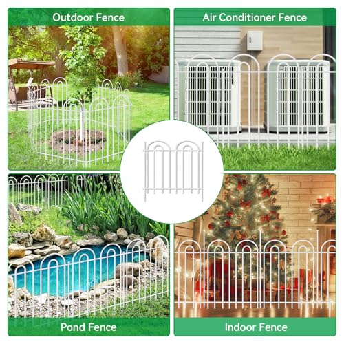 15 Panels Decorative Garden Fence