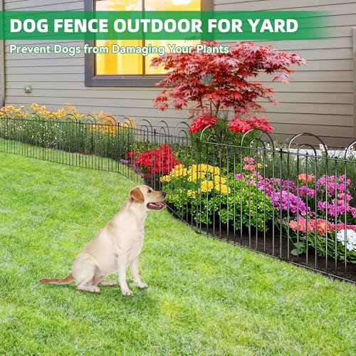 25 Panels No Dig Decorative Garden Fence