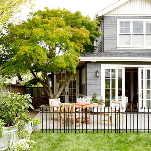 24" H x 24" W Decorative Metal Garden Fence (36 Sq Ft)