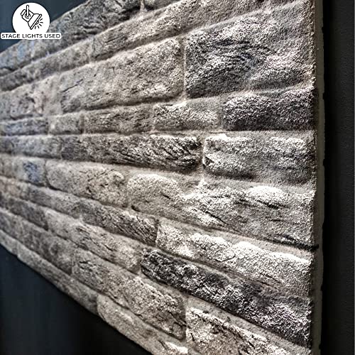 3D Wall Panels Faux Brick (27 Sq Ft)