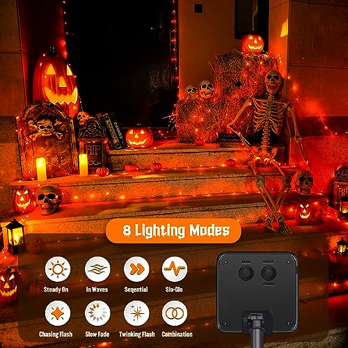 4 Pack Solar Halloween Lights (132 Foot)