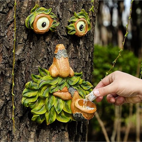 Tree Face Decor Outdoor