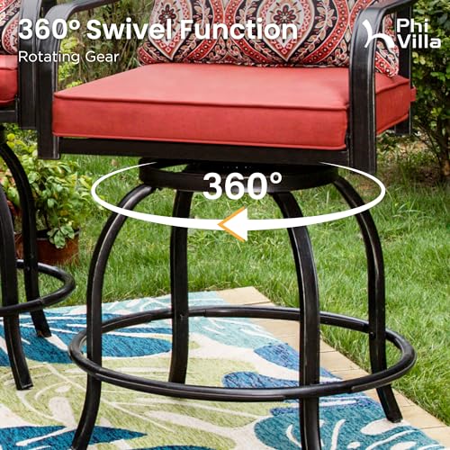 5 Piece Patio Bar Height Dining Set (5 Count)